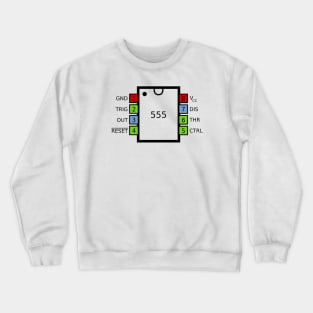 555 Timer IC Crewneck Sweatshirt